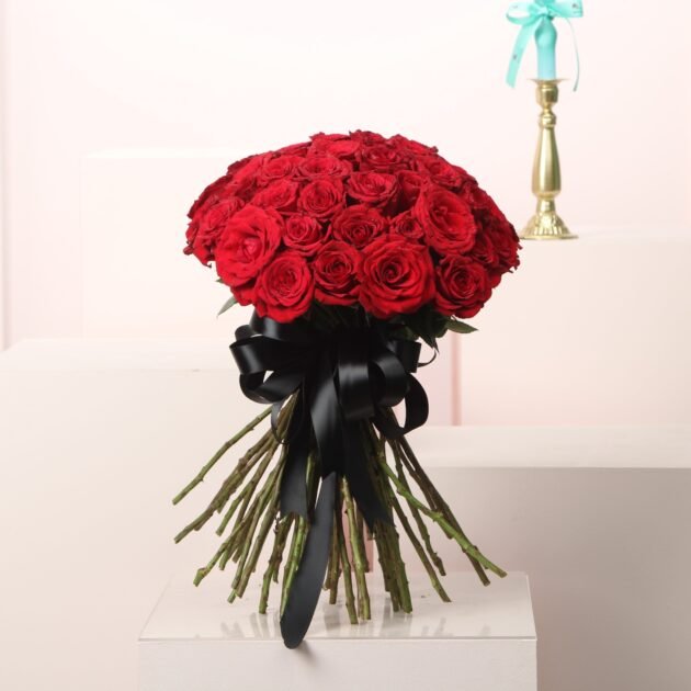 50 Red Roses Bouquet 1