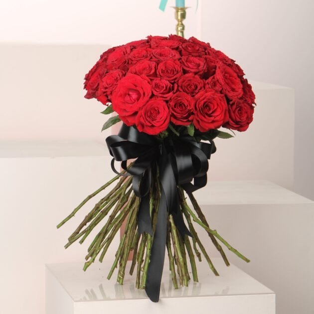 50 Red Roses Bouquet 2