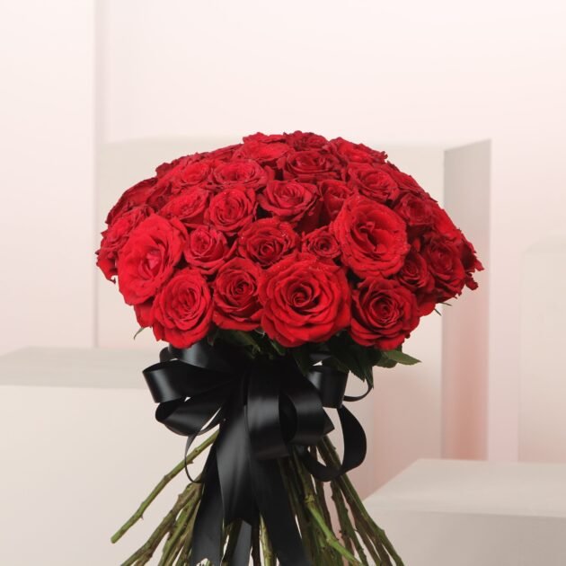 50 Red Roses Bouquet 3