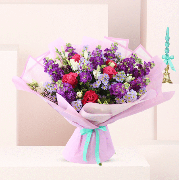 Spring Lavender Bouquet 1