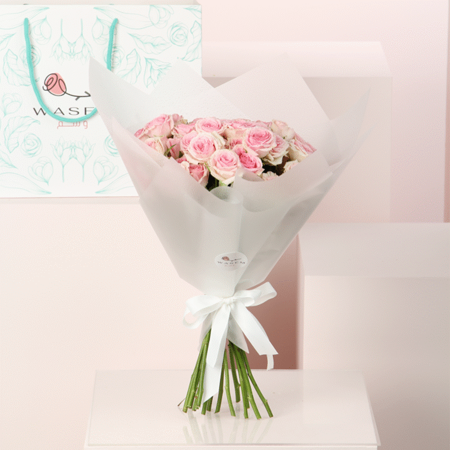 Pink Baby Rose Bouquet 1