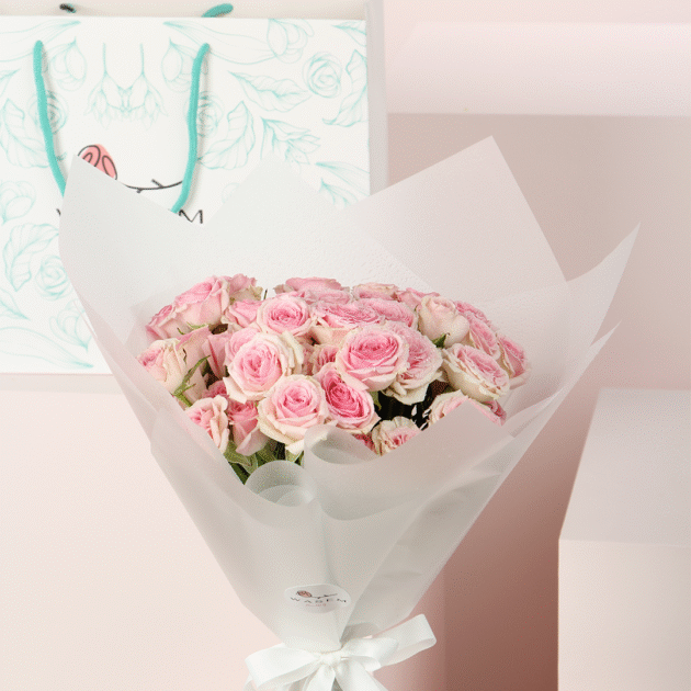 Pink Baby Rose Bouquet 4