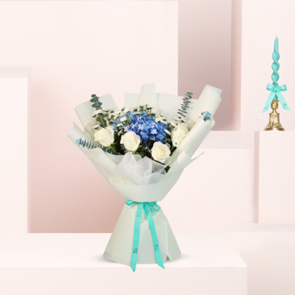 Blue Flower Bouquet 1