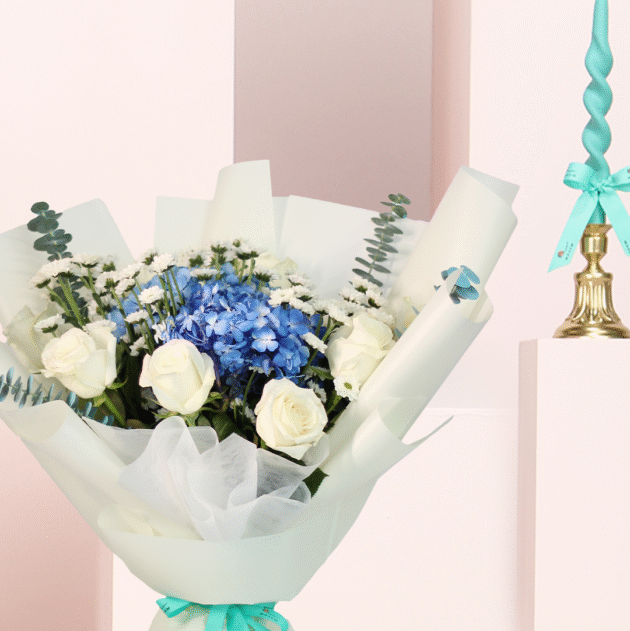 Blue Flower Bouquet 2