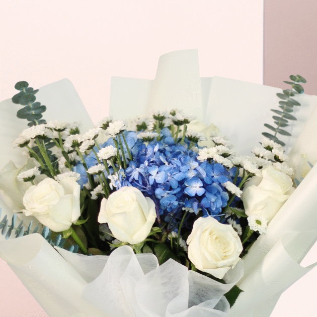 Blue Flower Bouquet 3