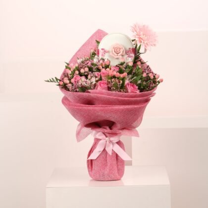 Pink Wasm Bouquet 1