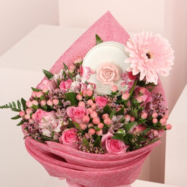 Pink Wasm Bouquet 3