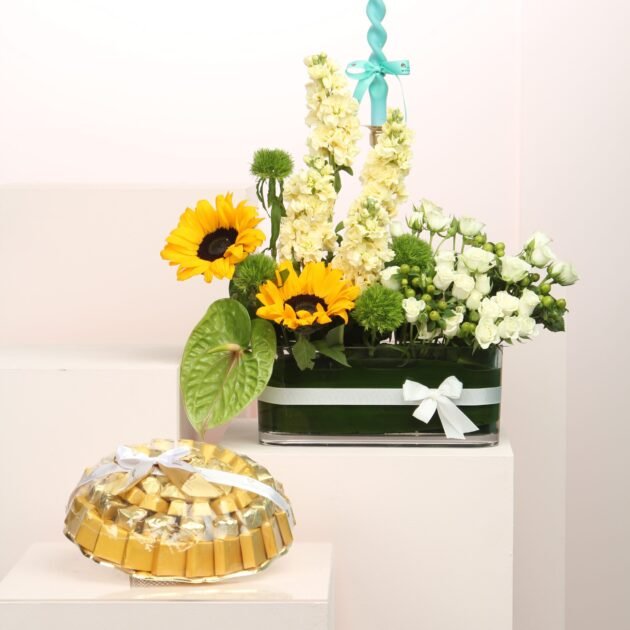 Yellow Delight with Chocolate 1