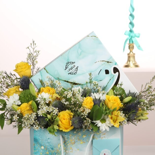 Yellow Fayrouz Chocolate & Flowers 4