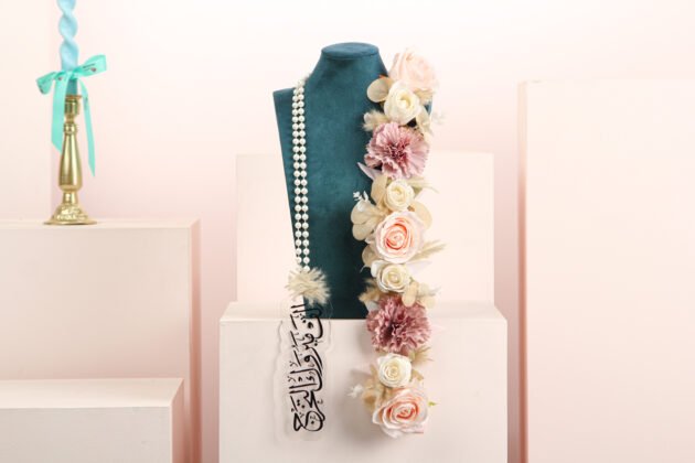 Pink Artificial Graduation Crown 1