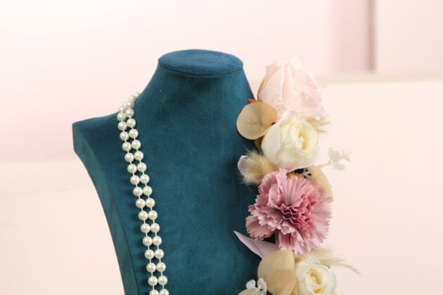 Pink Artificial Graduation Crown 2