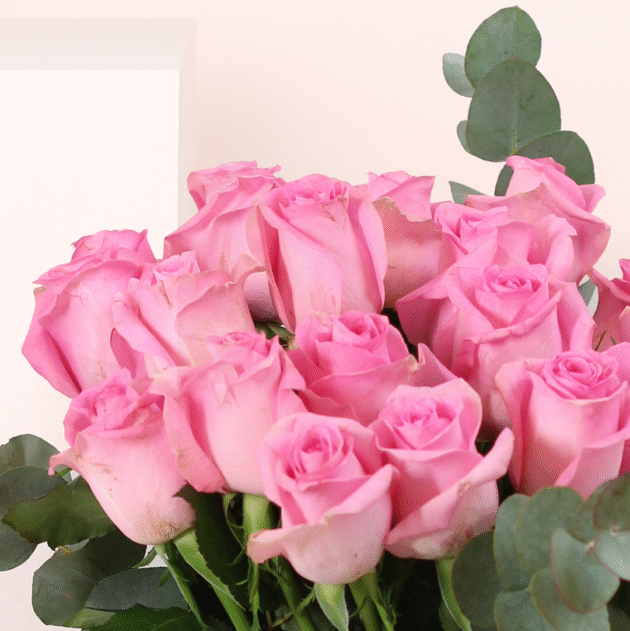 Pink Rose Vase 3