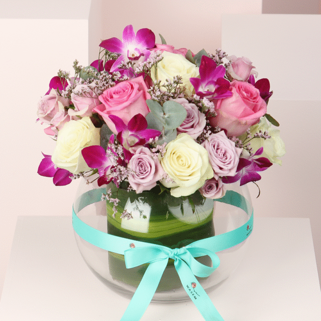 Pink Lily Vase 3