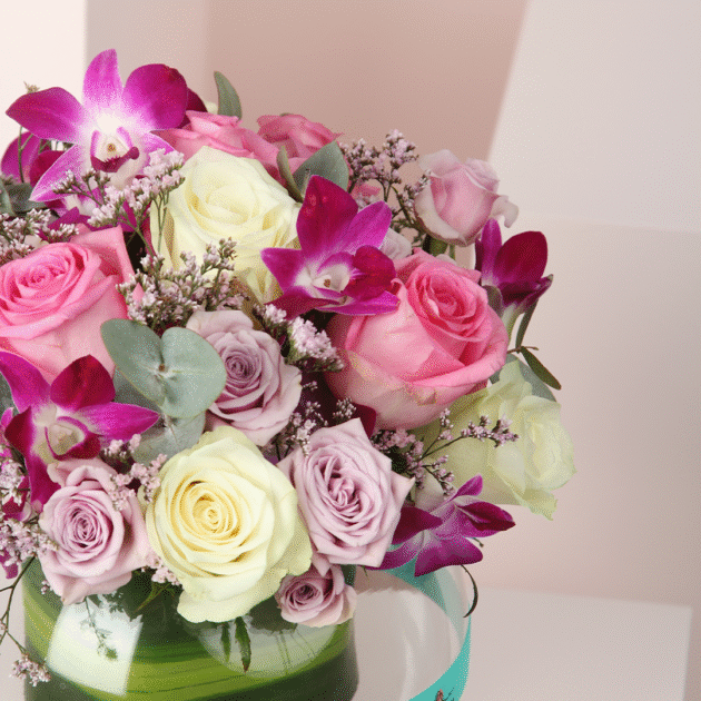 Pink Lily Vase 4