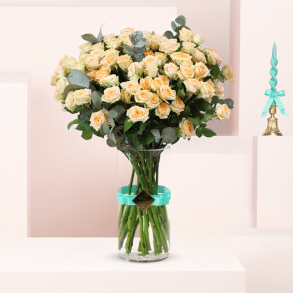 Pastel Baby Rose Vase 1