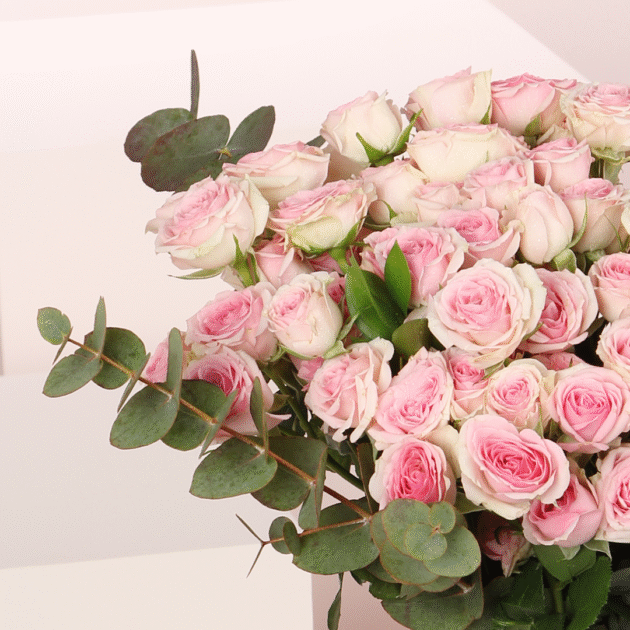 Pink Baby Rose Vase 4