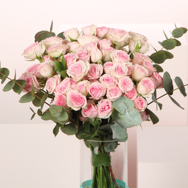 Pink Baby Rose Vase 5