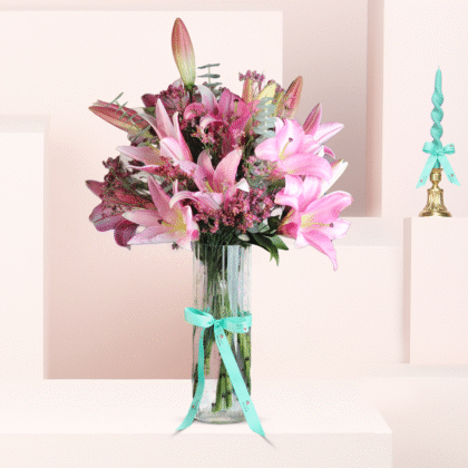 Pink Stargazer Vase 1