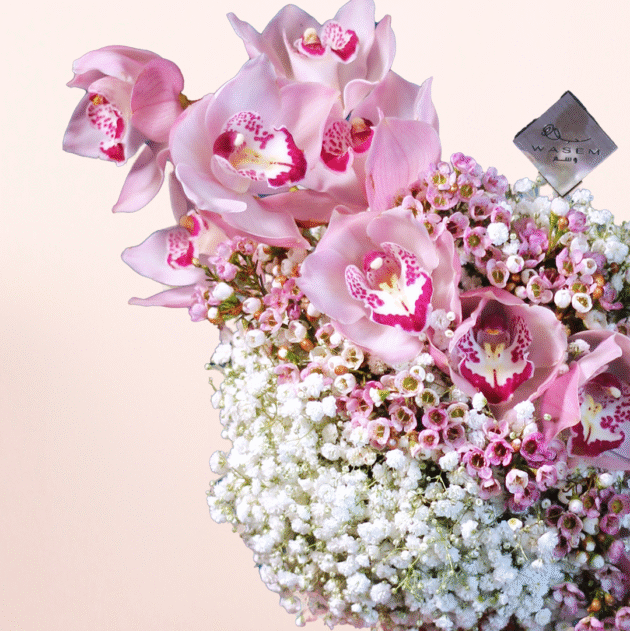 Cymbidium Pearl Vase 3