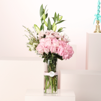Pink Spring Breeze Bouquet 1