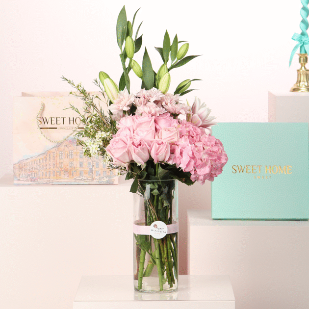 Pink Spring Breeze Bouquet 2