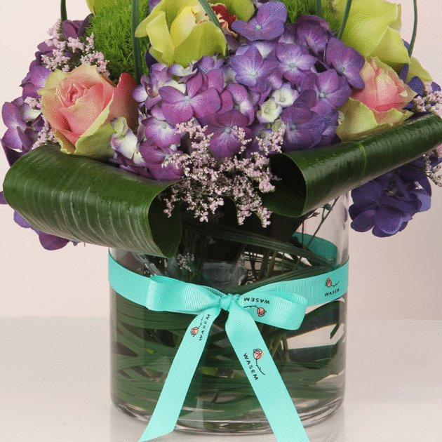 Purple Hydrangea Vase 3